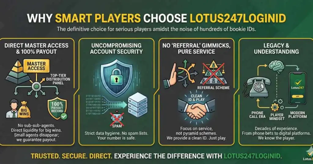 Why Smart Players Choose Lotus247LoginID